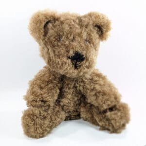 Fluffy bear crochet plushy