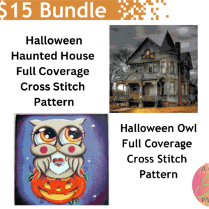 Halloween Cross Stitch Pattern Bundle