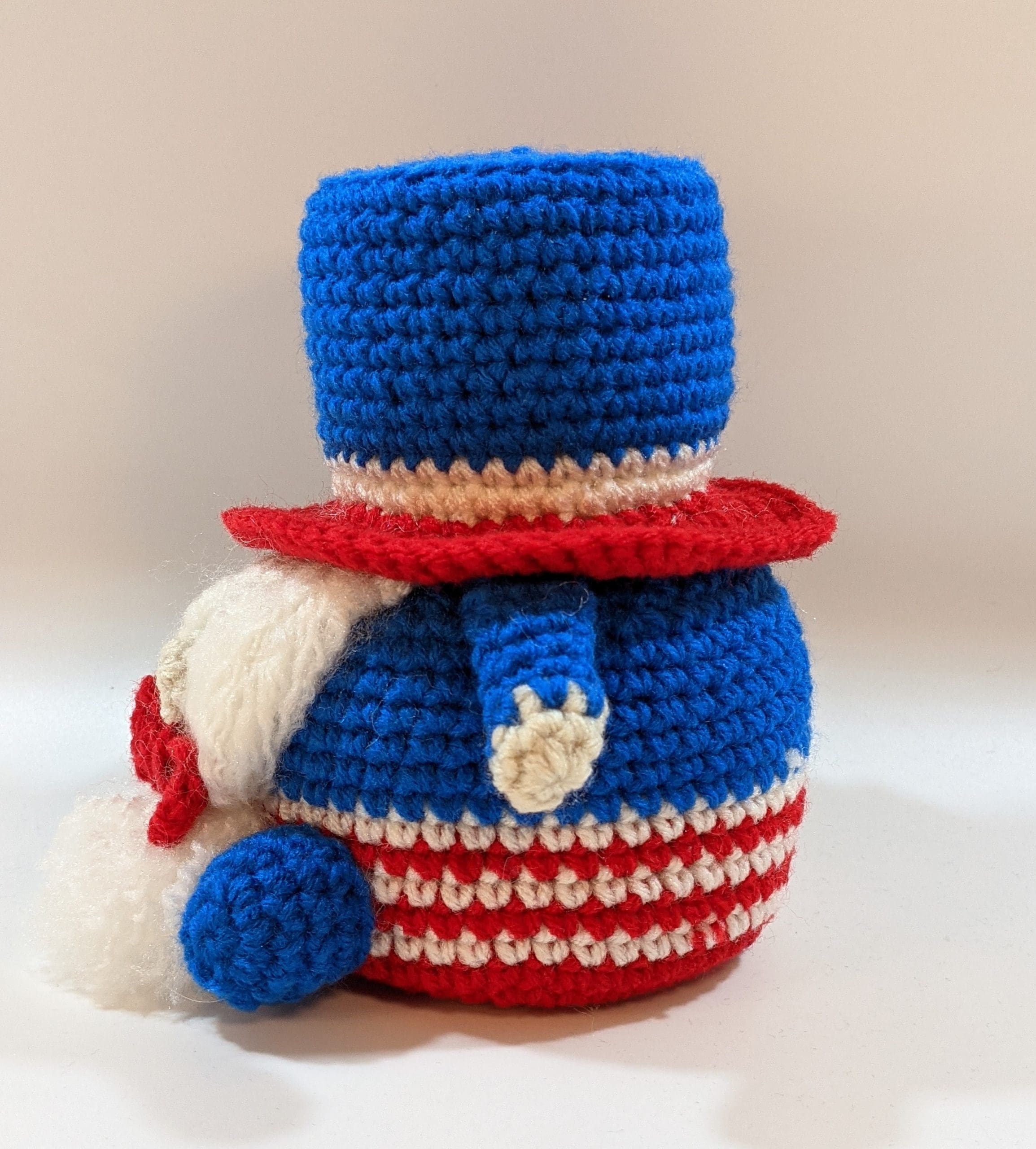 Patriotic gnome crochet home decor Patriotic gnome crochet home decor