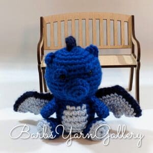 Tiny Baby Dragon Crochet Toy