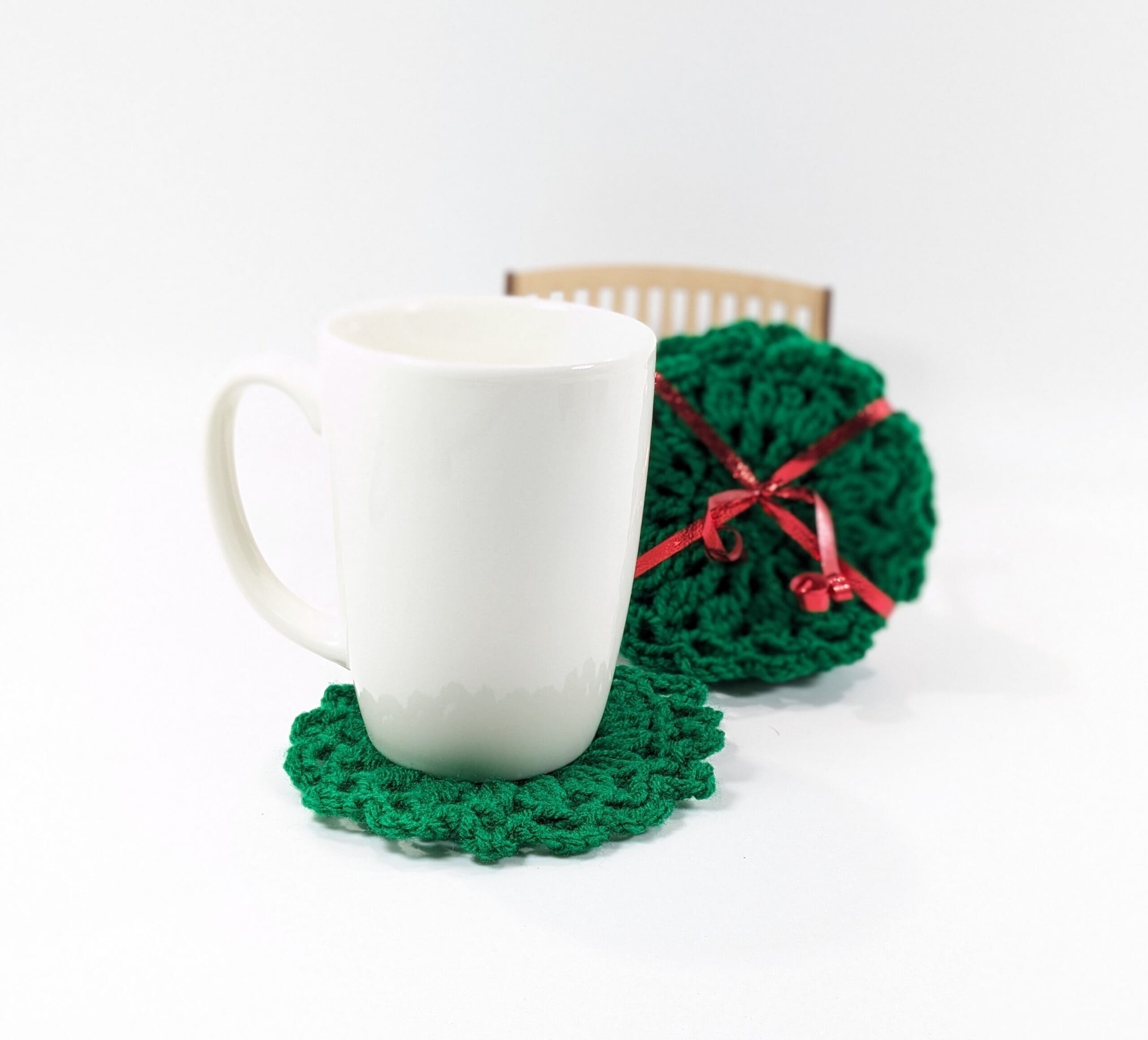 Christmas coaster lace crochet set Christmas coaster lace crochet set