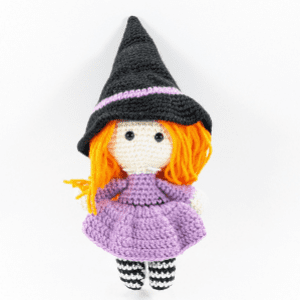 Little Crochet Witch Plush Doll