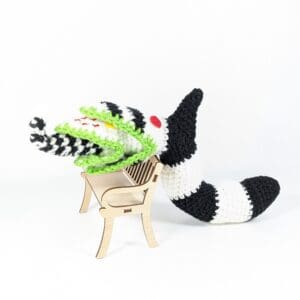 Sand Snake Crochet Halloween Decor