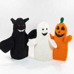 Halloween Puppet Crochet Play Set