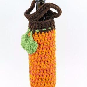 Fall Bottle Tote Crochet Bag