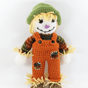 Scarecrow Crochet Plush Fall Decor