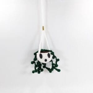 Ghost Plant Crochet Car Decor