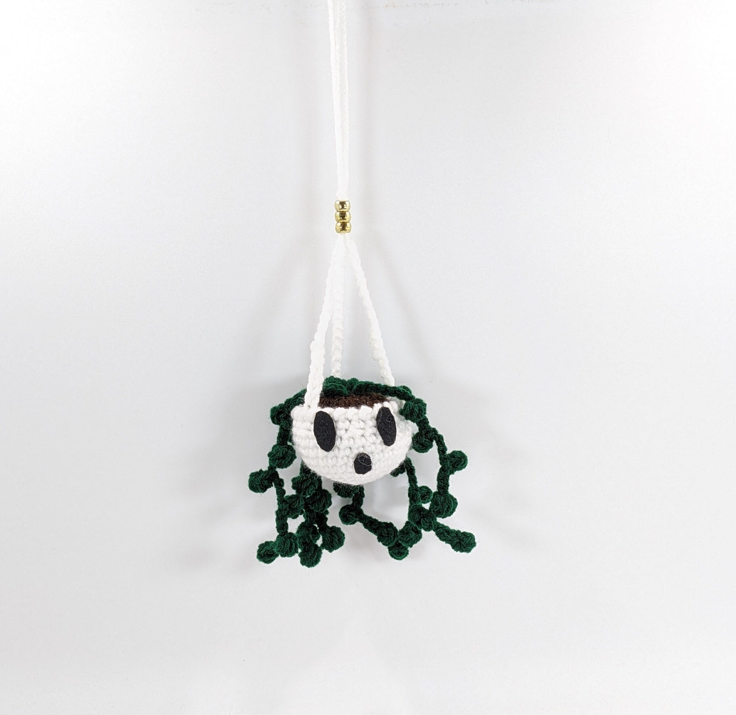 Ghost plant crochet car decor Ghost plant crochet car decor