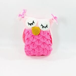 Owl Crochet Plush Baby Toy