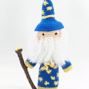Wizard Crochet Novelty Doll