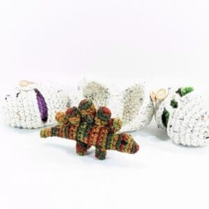 Dinosaur Egg Mini Crochet Toy