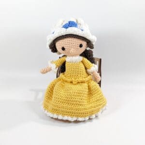 Betsy Ross Iconic Crochet Doll