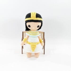 Cleopatra Crochet Novelty Doll