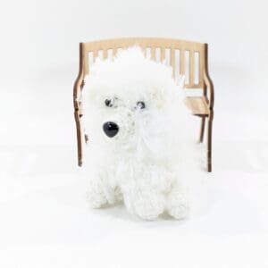 Fluffy Puppy Crochet Plush Mini Toy