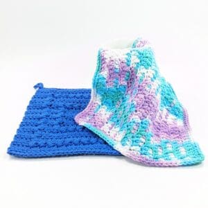 Blue Cotton Multi-Purpose Cloths