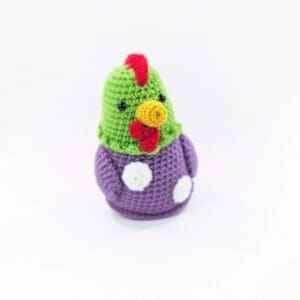 Crochet Chicken Pincushion Home Decor