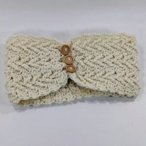 Ear warmer crochet winter accessory