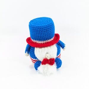 Patriotic Gnome Crochet Home Decor