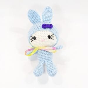 Small kitty bunny crochet plush toy