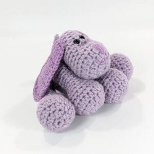 Valentine Puppy Plush Crochet Toy