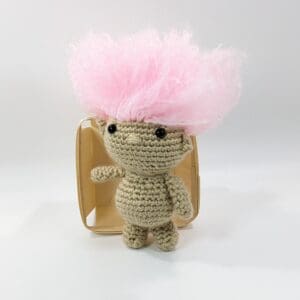 Troll Plush Crochet Mini Doll