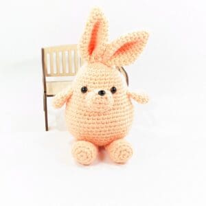 Plush Little Bunny Crochet Toy