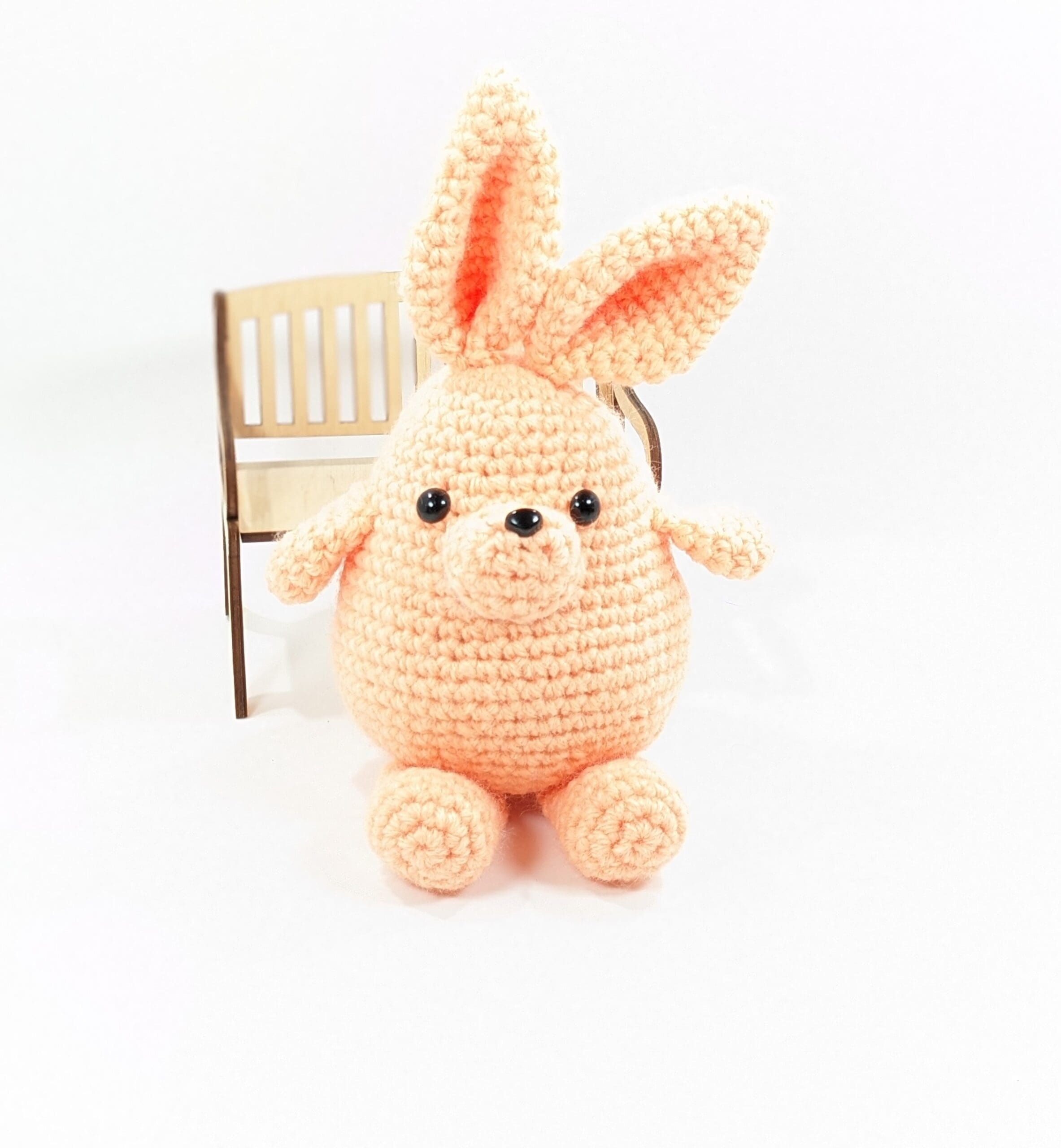 Plush little bunny crochet toy Plush little bunny crochet toy