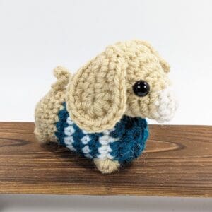 Mini Doxie Crochet Puppy