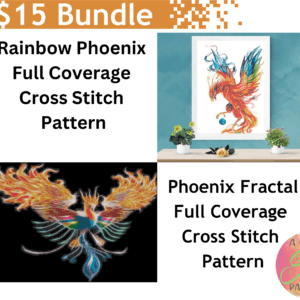 Phoenix Cross Stitch Pattern Bundle