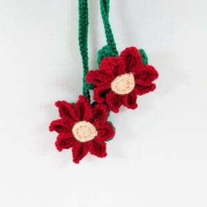 Poinsettia Car/Home Decor