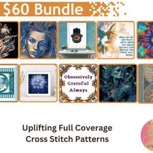 Uplifting Cross Stitch Pattern Bundle