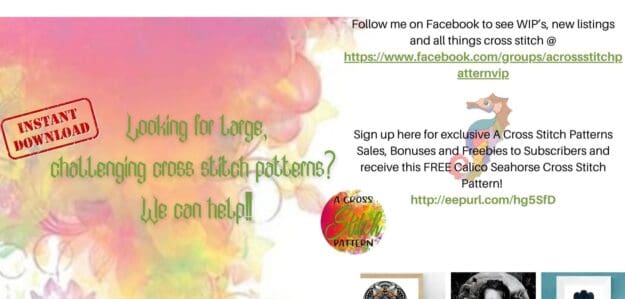 A Cross Stitch Pattern