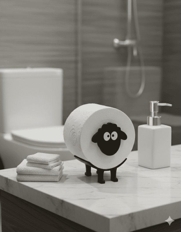 Sheep toilet paper holder Sheep toilet paper holder