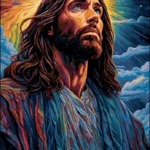 Jesus 3 Cross Stitch Pattern