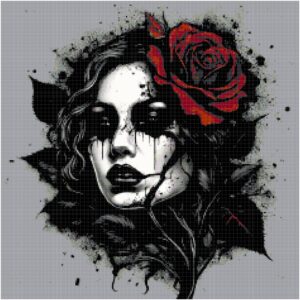 Rose in pain