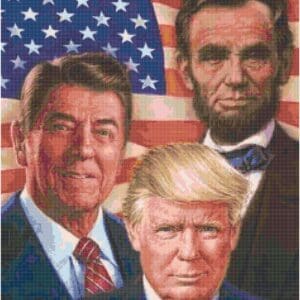 Presidents Cross Stitch Pattern