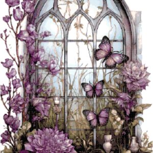 Purple butterflies