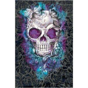 Butterfly Skull Cross Stitch Pattern