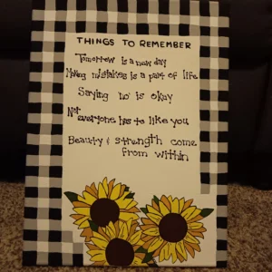 Handmade Things to Remember Painting