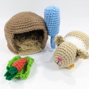 Pet Guinea Pig Crochet Play Set