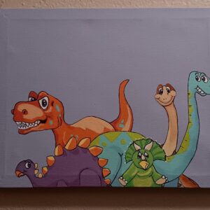 Dino Pack Painting