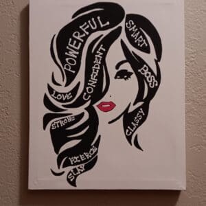 Enchanting Empowered Woman Painting