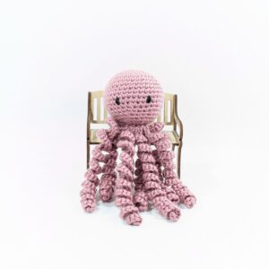Premi Octopus Plush Lavender Crochet Toy