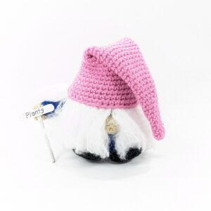 Lucky Gnome Rose Crochet Home Decor