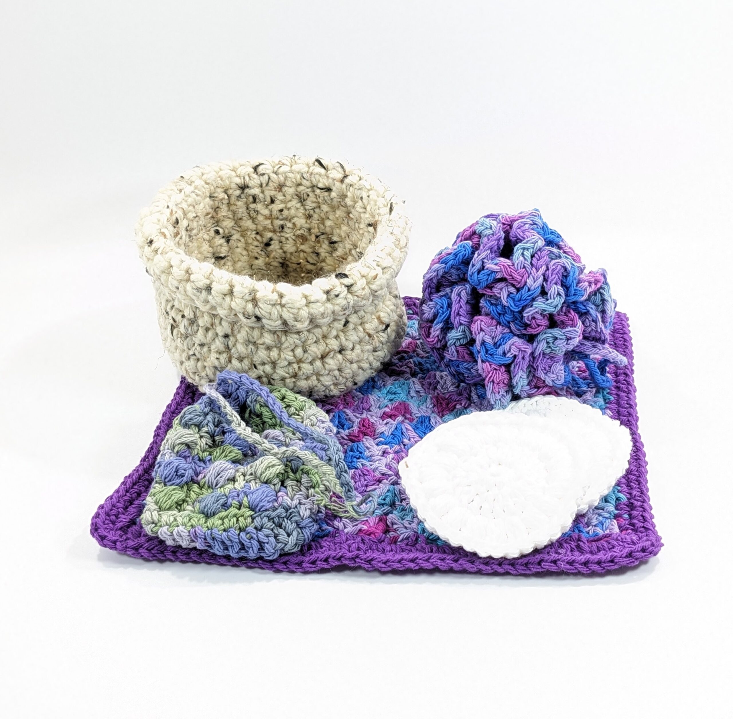 Sea breeze spa crochet gift set Sea breeze spa crochet gift set