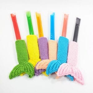 Mermaid Ice Stick Holder Cover Set