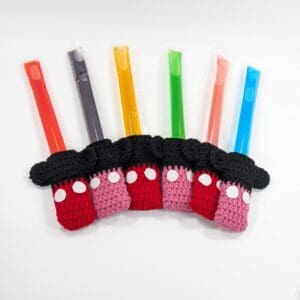 Mouse Ice Stick Holder Cover Set