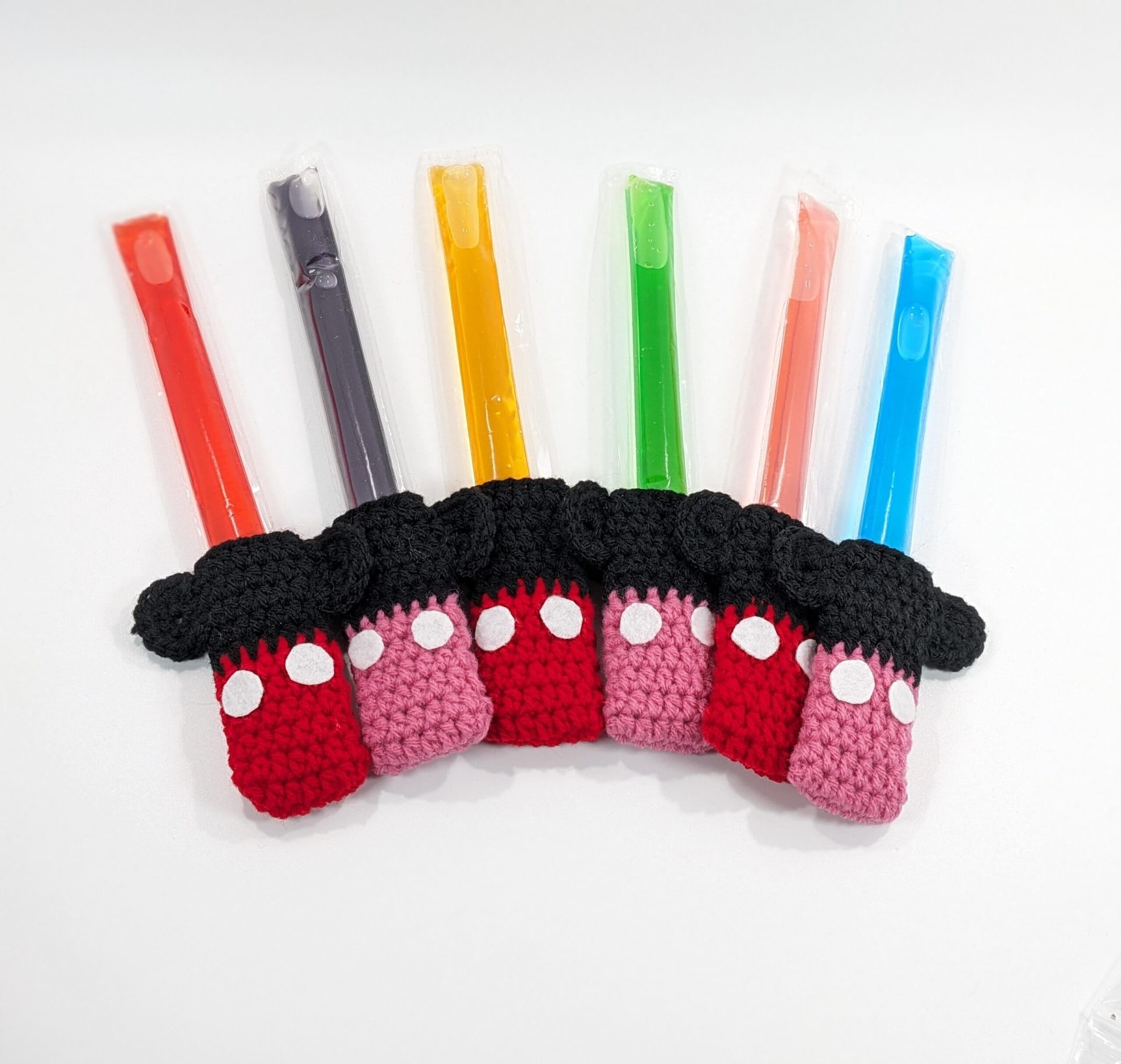 Mouse ice stick holder cover set Mouse ice stick holder cover set