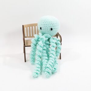 Premi Octopus Plush Mint Crochet Toy