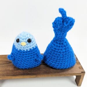 Flipping Blue Bird Novelty Adult Decor